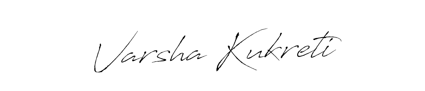 Also we have Varsha Kukreti name is the best signature style. Create professional handwritten signature collection using Antro_Vectra autograph style. Varsha Kukreti signature style 6 images and pictures png