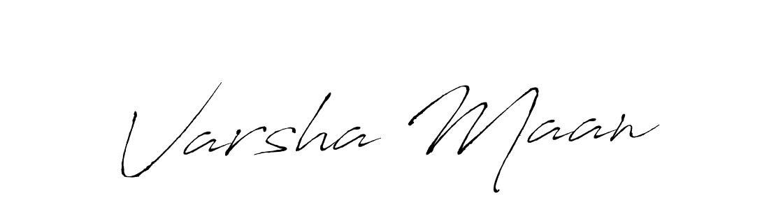 Antro_Vectra is a professional signature style that is perfect for those who want to add a touch of class to their signature. It is also a great choice for those who want to make their signature more unique. Get Varsha Maan name to fancy signature for free. Varsha Maan signature style 6 images and pictures png