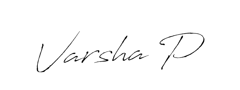 Antro_Vectra is a professional signature style that is perfect for those who want to add a touch of class to their signature. It is also a great choice for those who want to make their signature more unique. Get Varsha P name to fancy signature for free. Varsha P signature style 6 images and pictures png