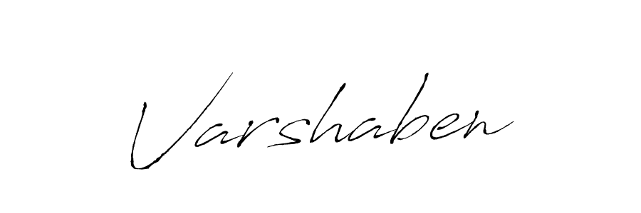 How to make Varshaben signature? Antro_Vectra is a professional autograph style. Create handwritten signature for Varshaben name. Varshaben signature style 6 images and pictures png