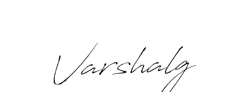 Create a beautiful signature design for name Varshalg. With this signature (Antro_Vectra) fonts, you can make a handwritten signature for free. Varshalg signature style 6 images and pictures png