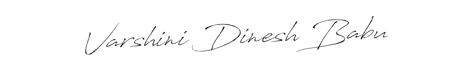 This is the best signature style for the Varshini Dinesh Babu name. Also you like these signature font (Antro_Vectra). Mix name signature. Varshini Dinesh Babu signature style 6 images and pictures png