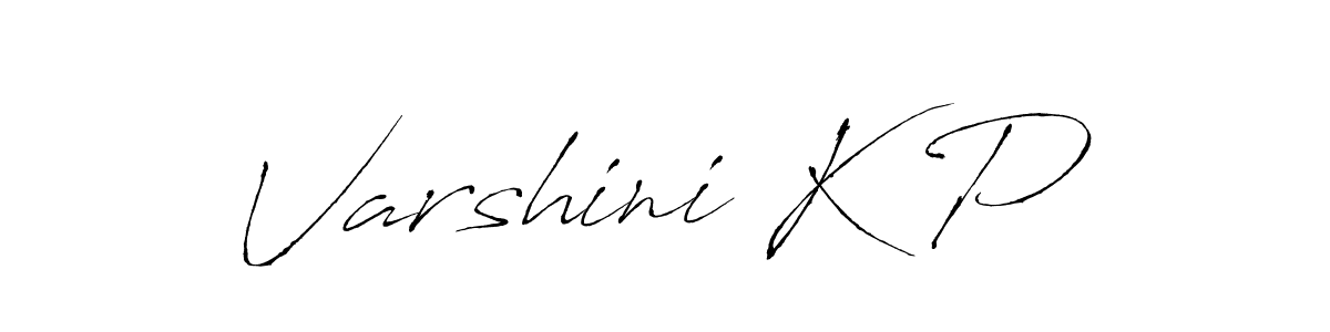 This is the best signature style for the Varshini K P name. Also you like these signature font (Antro_Vectra). Mix name signature. Varshini K P signature style 6 images and pictures png