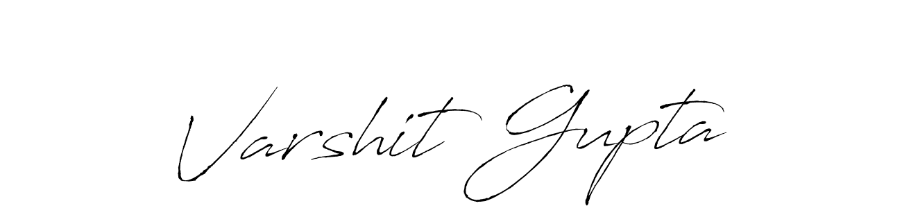 Varshit Gupta stylish signature style. Best Handwritten Sign (Antro_Vectra) for my name. Handwritten Signature Collection Ideas for my name Varshit Gupta. Varshit Gupta signature style 6 images and pictures png