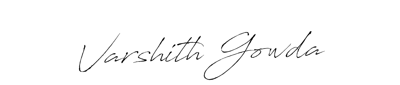 It looks lik you need a new signature style for name Varshith Gowda. Design unique handwritten (Antro_Vectra) signature with our free signature maker in just a few clicks. Varshith Gowda signature style 6 images and pictures png