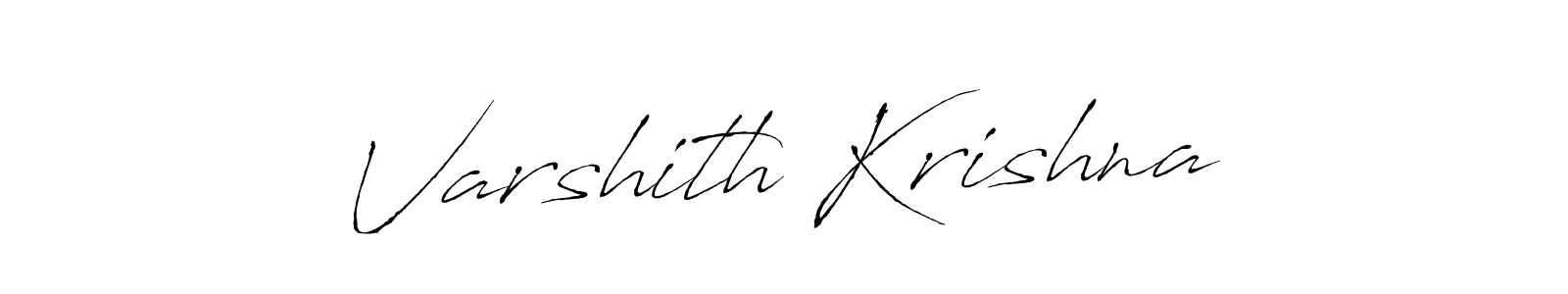 This is the best signature style for the Varshith Krishna name. Also you like these signature font (Antro_Vectra). Mix name signature. Varshith Krishna signature style 6 images and pictures png