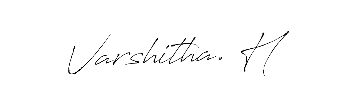 Use a signature maker to create a handwritten signature online. With this signature software, you can design (Antro_Vectra) your own signature for name Varshitha. H. Varshitha. H signature style 6 images and pictures png