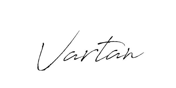 Make a beautiful signature design for name Vartan. With this signature (Antro_Vectra) style, you can create a handwritten signature for free. Vartan signature style 6 images and pictures png