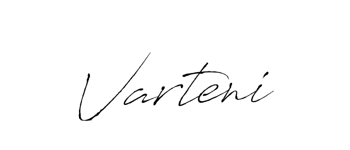 How to make Varteni name signature. Use Antro_Vectra style for creating short signs online. This is the latest handwritten sign. Varteni signature style 6 images and pictures png
