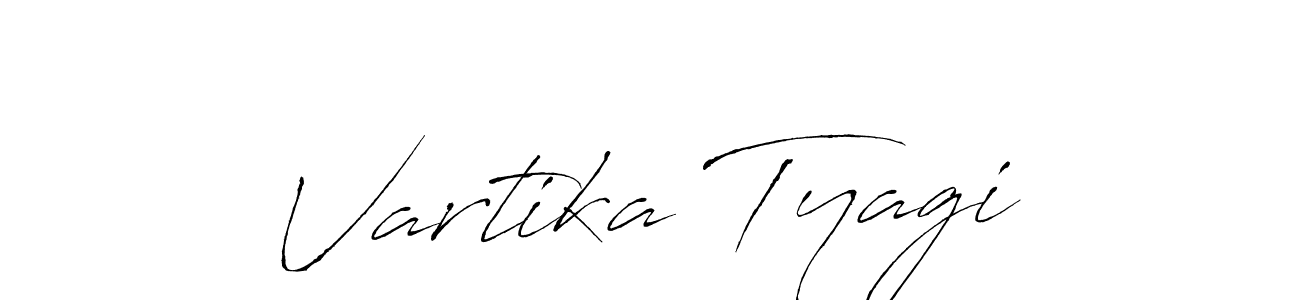 Also we have Vartika Tyagi name is the best signature style. Create professional handwritten signature collection using Antro_Vectra autograph style. Vartika Tyagi signature style 6 images and pictures png