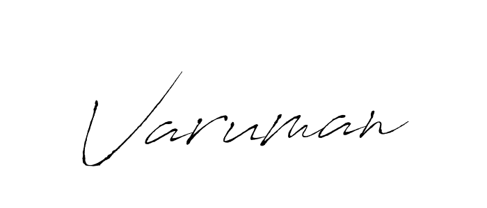 Varuman stylish signature style. Best Handwritten Sign (Antro_Vectra) for my name. Handwritten Signature Collection Ideas for my name Varuman. Varuman signature style 6 images and pictures png