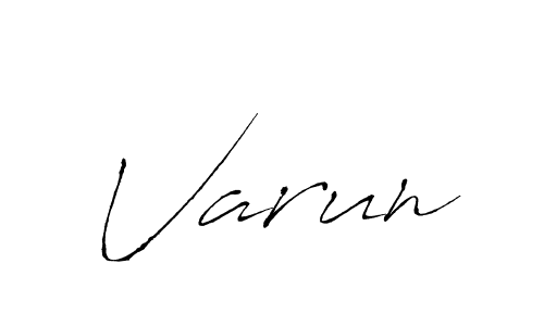 The best way (Antro_Vectra) to make a short signature is to pick only two or three words in your name. The name Varun include a total of six letters. For converting this name. Varun signature style 6 images and pictures png