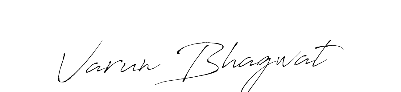 How to make Varun Bhagwat name signature. Use Antro_Vectra style for creating short signs online. This is the latest handwritten sign. Varun Bhagwat signature style 6 images and pictures png