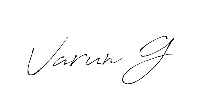 Use a signature maker to create a handwritten signature online. With this signature software, you can design (Antro_Vectra) your own signature for name Varun G. Varun G signature style 6 images and pictures png