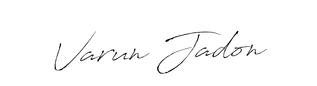 It looks lik you need a new signature style for name Varun Jadon. Design unique handwritten (Antro_Vectra) signature with our free signature maker in just a few clicks. Varun Jadon signature style 6 images and pictures png