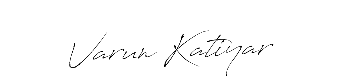 It looks lik you need a new signature style for name Varun Katiyar. Design unique handwritten (Antro_Vectra) signature with our free signature maker in just a few clicks. Varun Katiyar signature style 6 images and pictures png