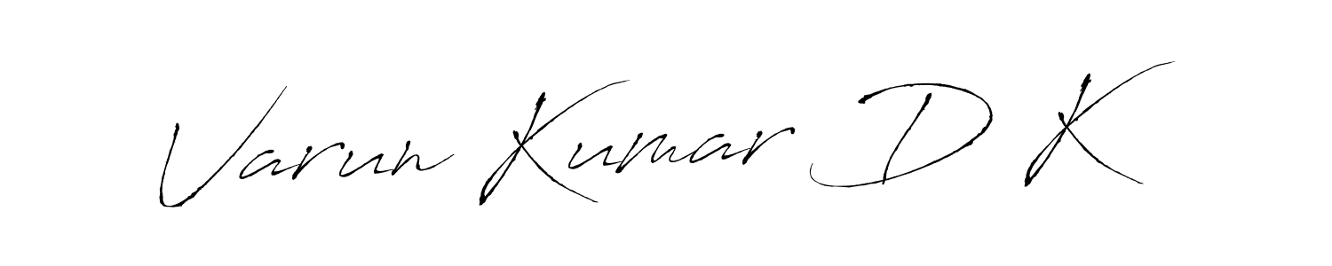 if you are searching for the best signature style for your name Varun Kumar D K. so please give up your signature search. here we have designed multiple signature styles  using Antro_Vectra. Varun Kumar D K signature style 6 images and pictures png