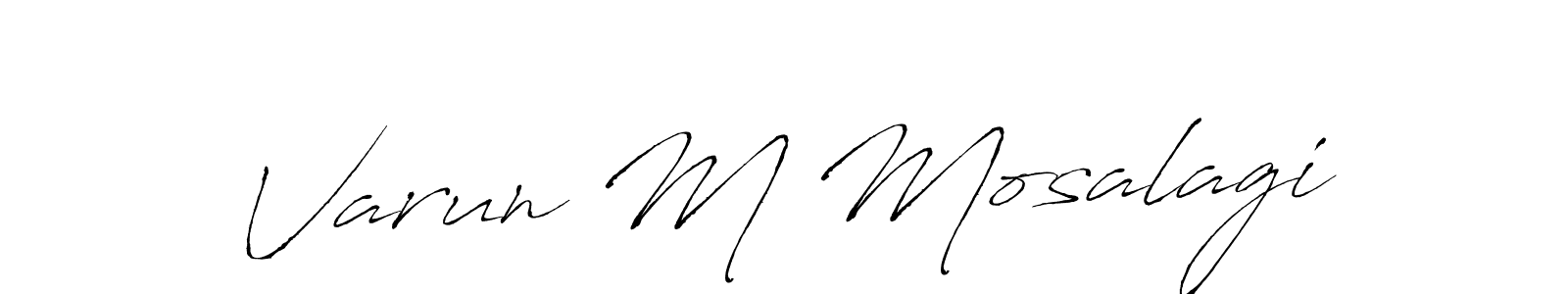 This is the best signature style for the Varun M Mosalagi name. Also you like these signature font (Antro_Vectra). Mix name signature. Varun M Mosalagi signature style 6 images and pictures png