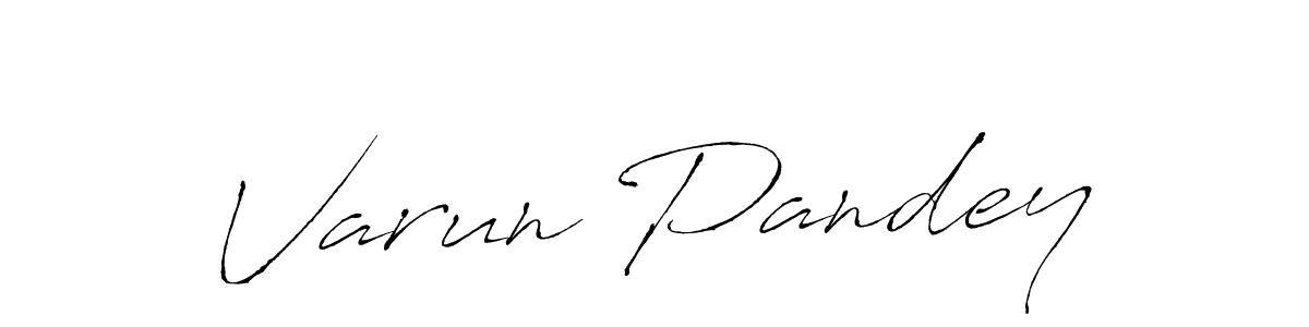 Similarly Antro_Vectra is the best handwritten signature design. Signature creator online .You can use it as an online autograph creator for name Varun Pandey. Varun Pandey signature style 6 images and pictures png