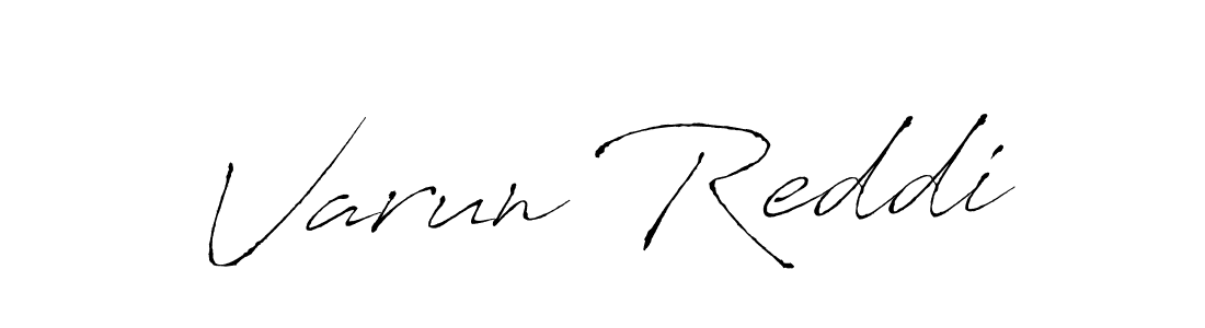 Also we have Varun Reddi name is the best signature style. Create professional handwritten signature collection using Antro_Vectra autograph style. Varun Reddi signature style 6 images and pictures png