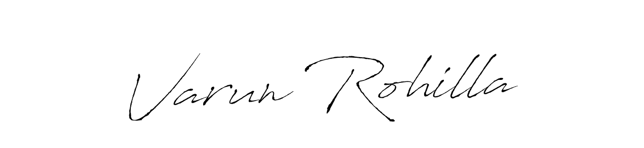 It looks lik you need a new signature style for name Varun Rohilla. Design unique handwritten (Antro_Vectra) signature with our free signature maker in just a few clicks. Varun Rohilla signature style 6 images and pictures png