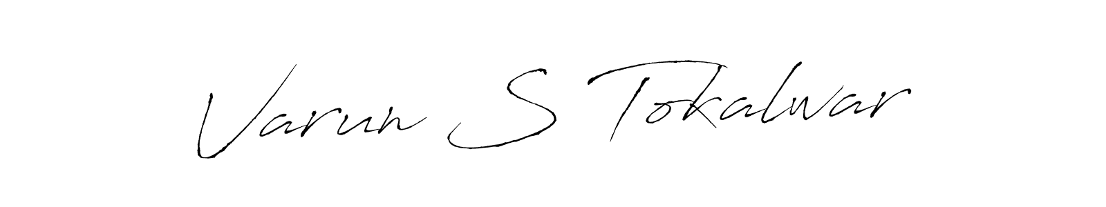 Use a signature maker to create a handwritten signature online. With this signature software, you can design (Antro_Vectra) your own signature for name Varun S Tokalwar. Varun S Tokalwar signature style 6 images and pictures png