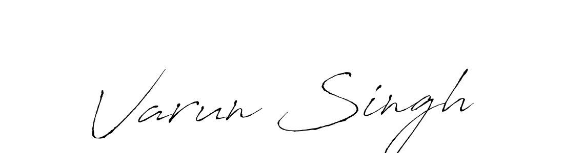 Create a beautiful signature design for name Varun Singh. With this signature (Antro_Vectra) fonts, you can make a handwritten signature for free. Varun Singh signature style 6 images and pictures png