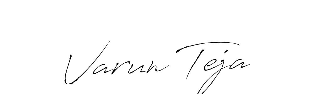 Also we have Varun Teja name is the best signature style. Create professional handwritten signature collection using Antro_Vectra autograph style. Varun Teja signature style 6 images and pictures png