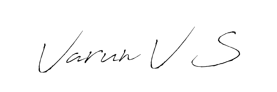 if you are searching for the best signature style for your name Varun V S. so please give up your signature search. here we have designed multiple signature styles  using Antro_Vectra. Varun V S signature style 6 images and pictures png