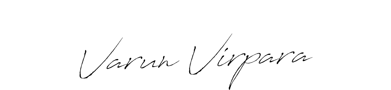 How to Draw Varun Virpara signature style? Antro_Vectra is a latest design signature styles for name Varun Virpara. Varun Virpara signature style 6 images and pictures png