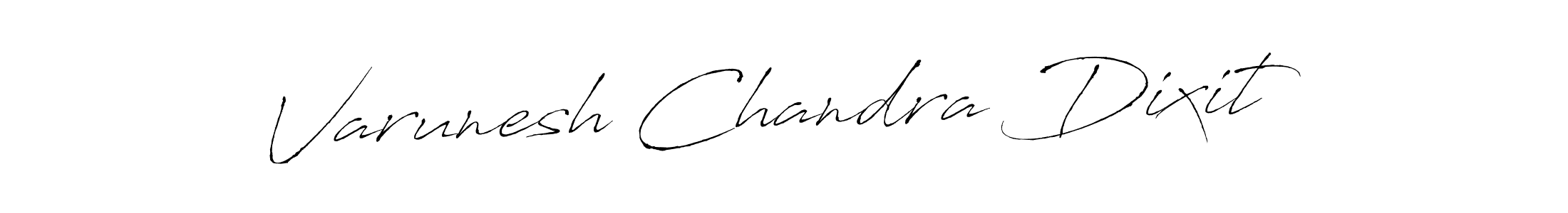 Make a beautiful signature design for name Varunesh Chandra Dixit. With this signature (Antro_Vectra) style, you can create a handwritten signature for free. Varunesh Chandra Dixit signature style 6 images and pictures png