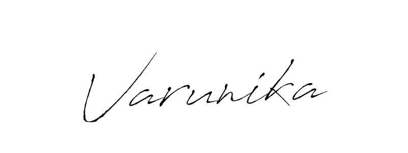 You should practise on your own different ways (Antro_Vectra) to write your name (Varunika) in signature. don't let someone else do it for you. Varunika signature style 6 images and pictures png