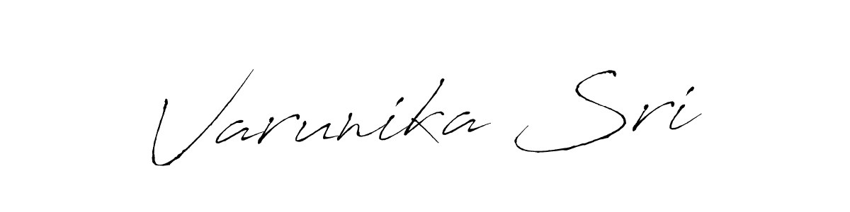 It looks lik you need a new signature style for name Varunika Sri. Design unique handwritten (Antro_Vectra) signature with our free signature maker in just a few clicks. Varunika Sri signature style 6 images and pictures png