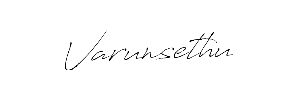 Use a signature maker to create a handwritten signature online. With this signature software, you can design (Antro_Vectra) your own signature for name Varunsethu. Varunsethu signature style 6 images and pictures png