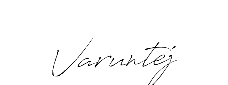 Design your own signature with our free online signature maker. With this signature software, you can create a handwritten (Antro_Vectra) signature for name Varuntej. Varuntej signature style 6 images and pictures png