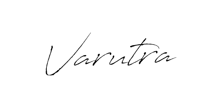 Make a beautiful signature design for name Varutra. With this signature (Antro_Vectra) style, you can create a handwritten signature for free. Varutra signature style 6 images and pictures png