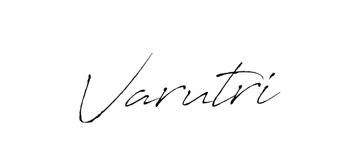 Also You can easily find your signature by using the search form. We will create Varutri name handwritten signature images for you free of cost using Antro_Vectra sign style. Varutri signature style 6 images and pictures png