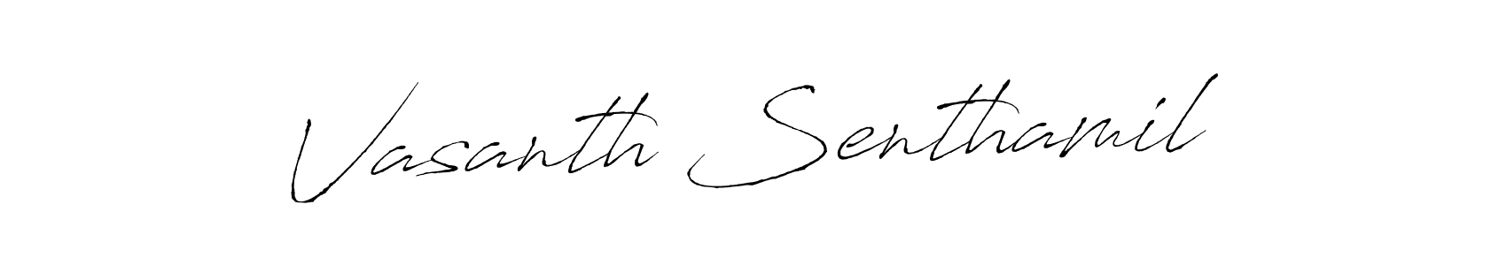 if you are searching for the best signature style for your name Vasanth Senthamil. so please give up your signature search. here we have designed multiple signature styles  using Antro_Vectra. Vasanth Senthamil signature style 6 images and pictures png