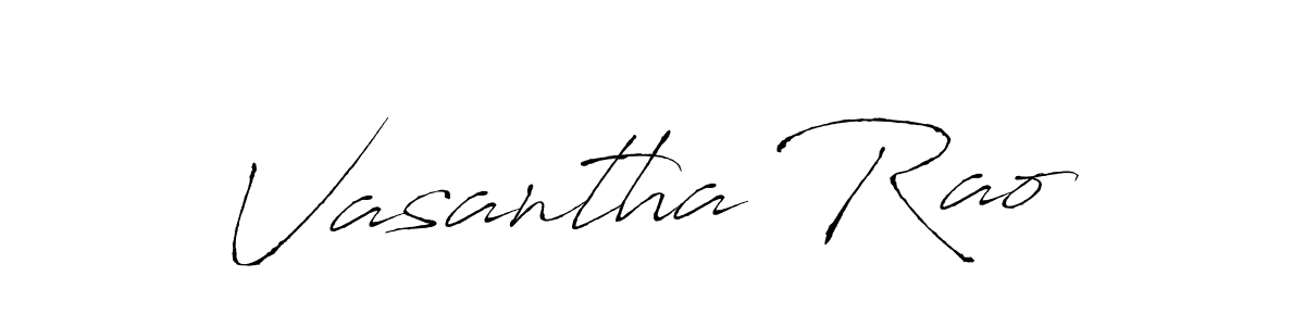 Also we have Vasantha Rao name is the best signature style. Create professional handwritten signature collection using Antro_Vectra autograph style. Vasantha Rao signature style 6 images and pictures png
