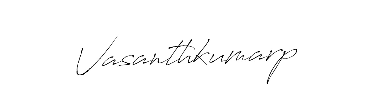 How to Draw Vasanthkumarp signature style? Antro_Vectra is a latest design signature styles for name Vasanthkumarp. Vasanthkumarp signature style 6 images and pictures png