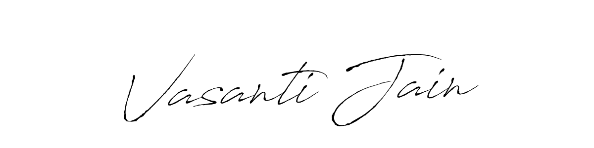 Make a beautiful signature design for name Vasanti Jain. Use this online signature maker to create a handwritten signature for free. Vasanti Jain signature style 6 images and pictures png