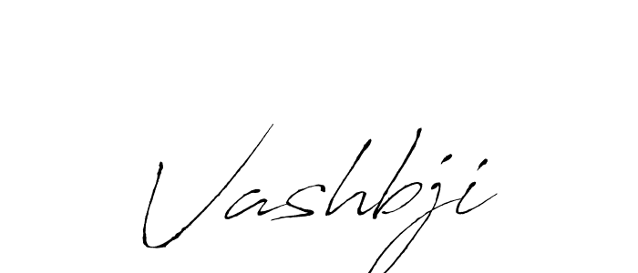 Use a signature maker to create a handwritten signature online. With this signature software, you can design (Antro_Vectra) your own signature for name Vashbji. Vashbji signature style 6 images and pictures png