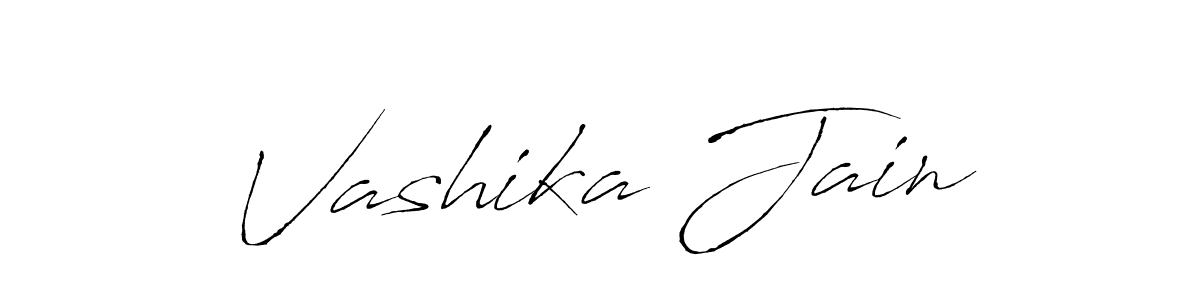 You can use this online signature creator to create a handwritten signature for the name Vashika Jain. This is the best online autograph maker. Vashika Jain signature style 6 images and pictures png