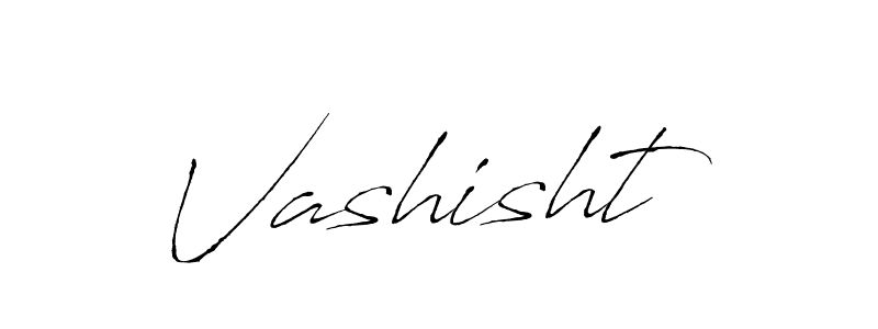 Make a beautiful signature design for name Vashisht. Use this online signature maker to create a handwritten signature for free. Vashisht signature style 6 images and pictures png