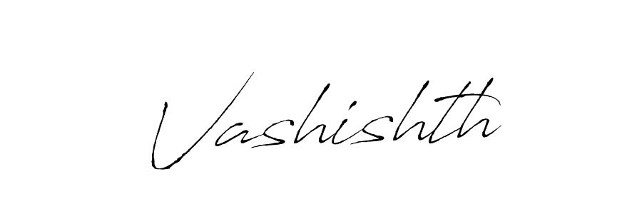 How to make Vashishth name signature. Use Antro_Vectra style for creating short signs online. This is the latest handwritten sign. Vashishth signature style 6 images and pictures png