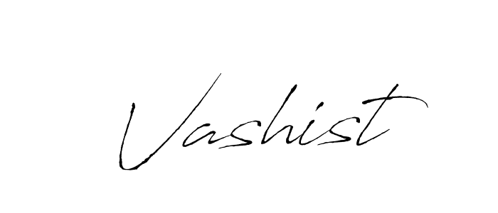 Also we have Vashist name is the best signature style. Create professional handwritten signature collection using Antro_Vectra autograph style. Vashist signature style 6 images and pictures png