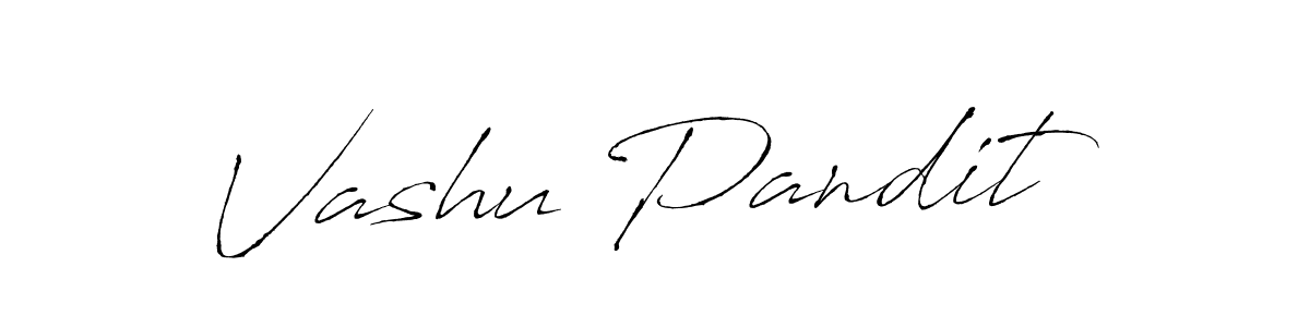 Make a beautiful signature design for name Vashu Pandit. Use this online signature maker to create a handwritten signature for free. Vashu Pandit signature style 6 images and pictures png