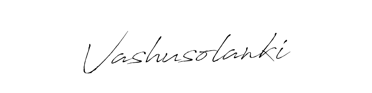 The best way (Antro_Vectra) to make a short signature is to pick only two or three words in your name. The name Vashusolanki include a total of six letters. For converting this name. Vashusolanki signature style 6 images and pictures png