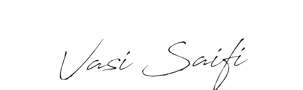 Also You can easily find your signature by using the search form. We will create Vasi Saifi name handwritten signature images for you free of cost using Antro_Vectra sign style. Vasi Saifi signature style 6 images and pictures png