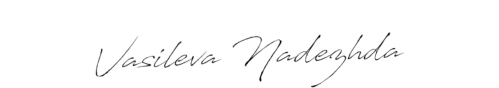 How to Draw Vasileva Nadezhda signature style? Antro_Vectra is a latest design signature styles for name Vasileva Nadezhda. Vasileva Nadezhda signature style 6 images and pictures png